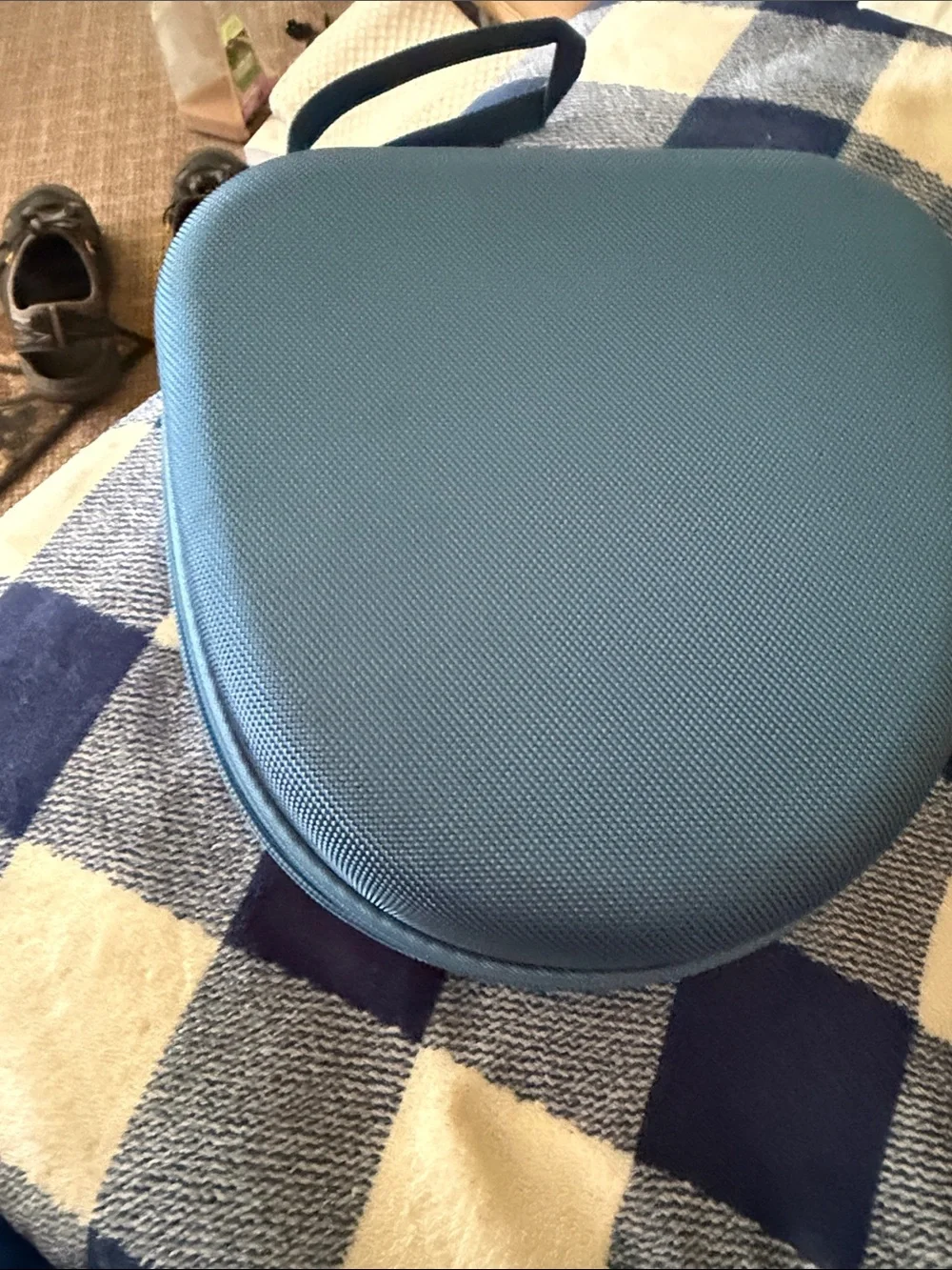 JBL Gray Suede-Look Throw Blanket with Embossed Logo
